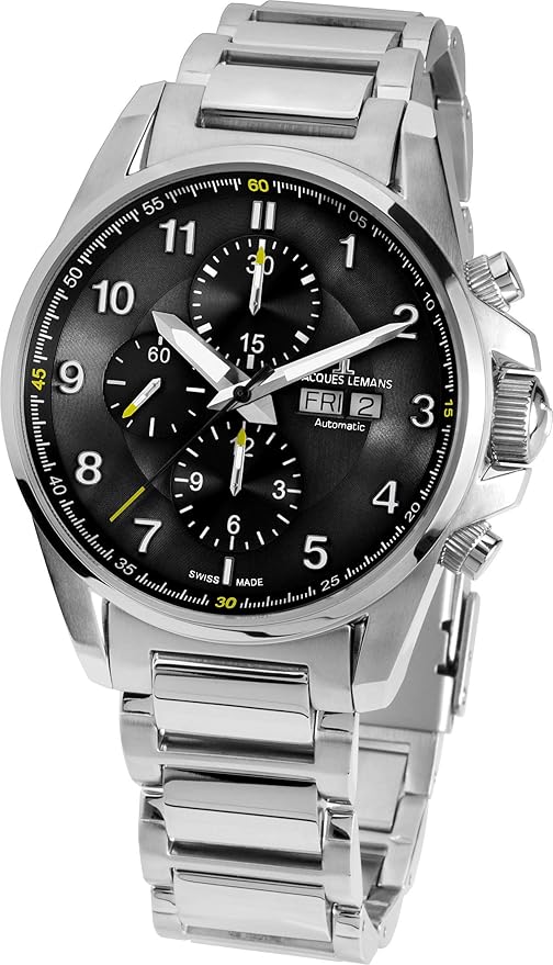 JACQUES LEMANS Liverpool  Valjoux 1-1750D