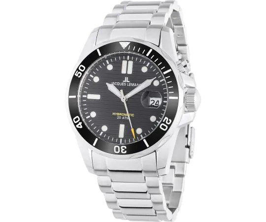 Jacques Lemans 1-2170G Hybromatic Diver Mens Watch 41mm 20ATM