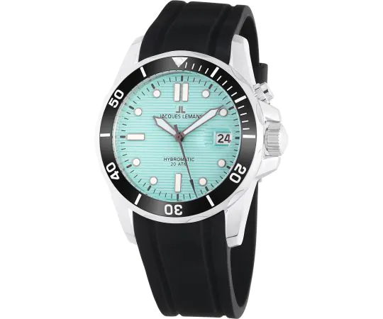 Jacques Lemans 1-2170C Hybromatic Diver Mens Watch 41mm 20ATM