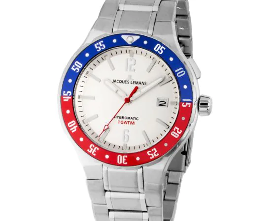 Jacques Lemans 1-2109G Hybromatic Mens Watch 42mm