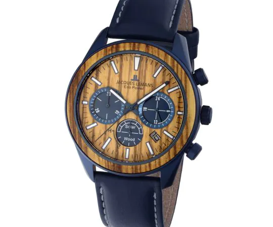 Jacques Lemans 1-2115N Eco Power Solar Chronograph Mens Watch