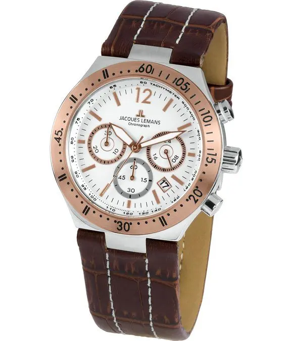 Jacques Lemans - Wristwatch - Men - Chronograph - Dover - Sport - 1-1837E