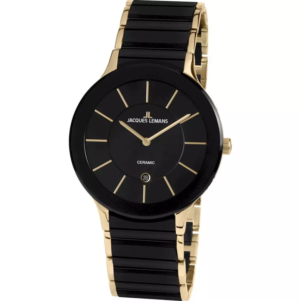 Jacques Lemans - Men's Wristwatch - Dublin - High-Tech Ceramic - 1-1855D