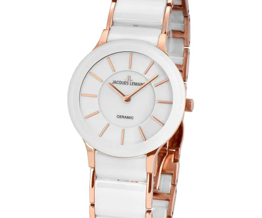 Jacques Lemans 1-1856D Dublin Ceramic Ladies Watch 32mm 5 ATM