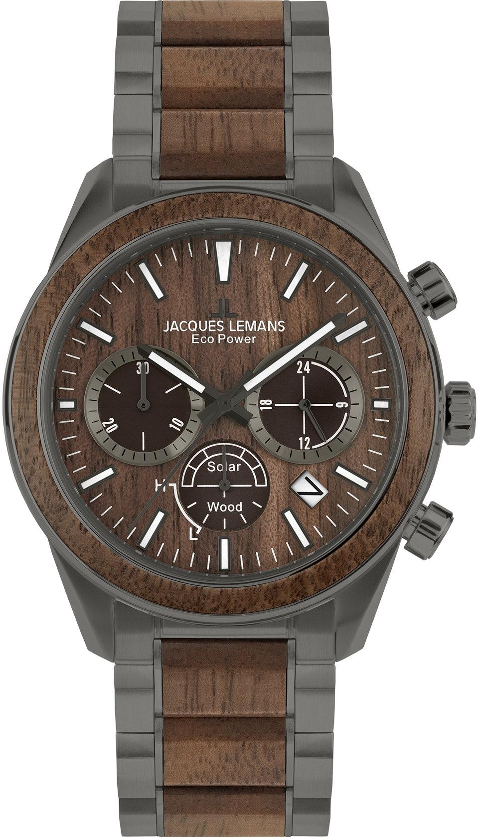 Jacques Lemans 1-2115K Eco Power Wood