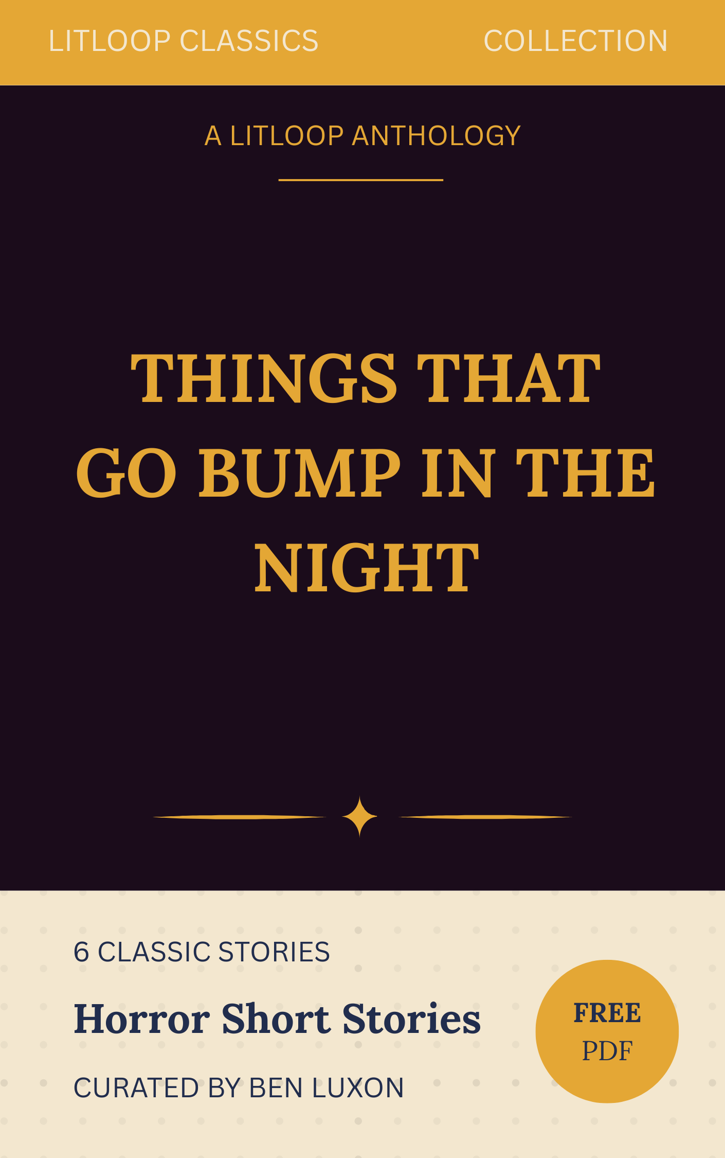 Classic Horror Short Stories — free download