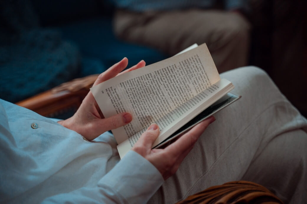 Person reading