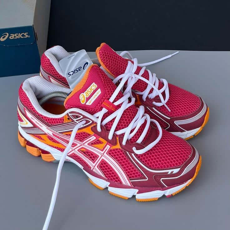 A clean crisp ASICS sneaker