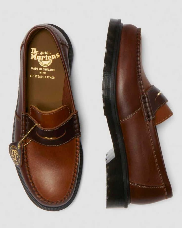A butter-soft leather loafer in warm caramel