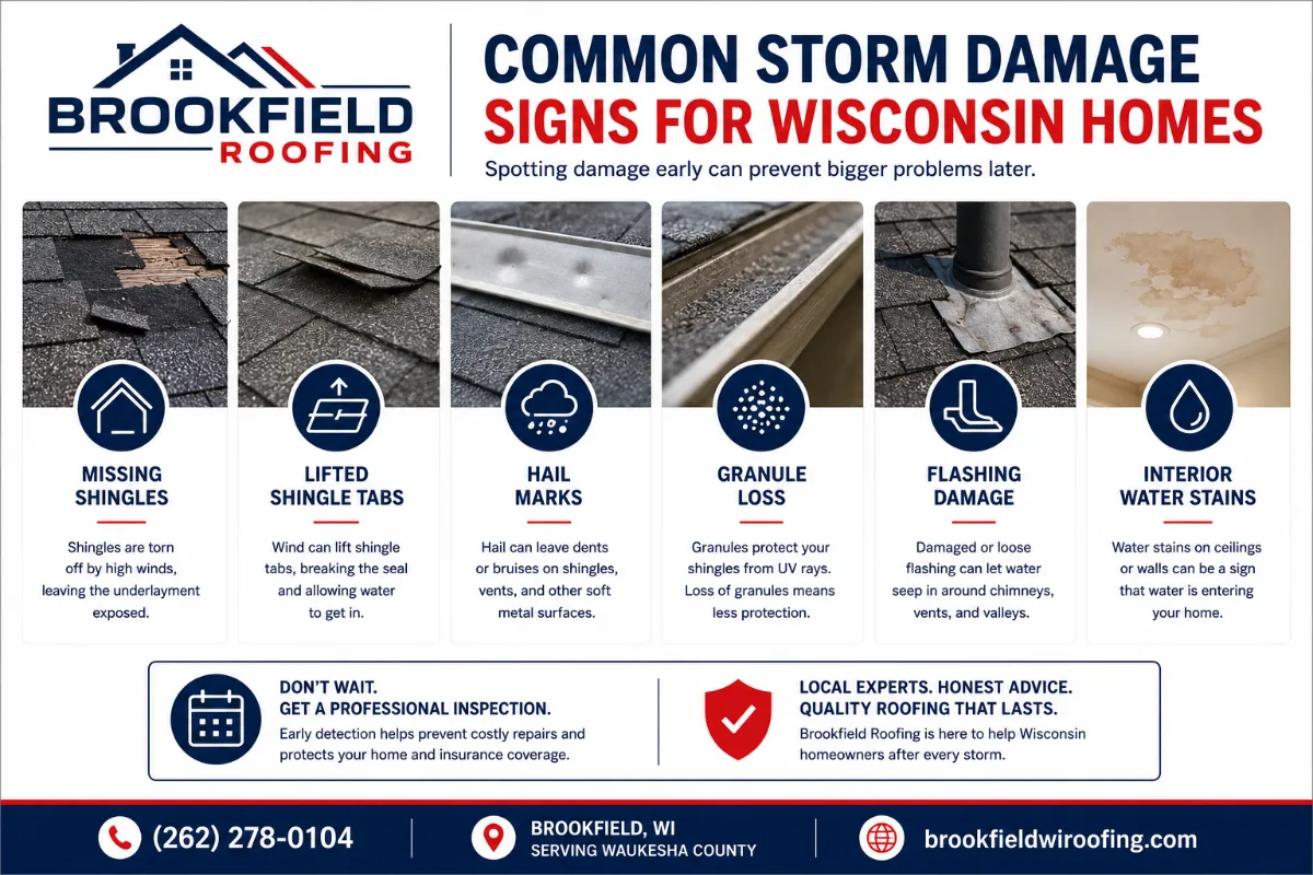 Insurance Claim Roofer in Brookfield WI