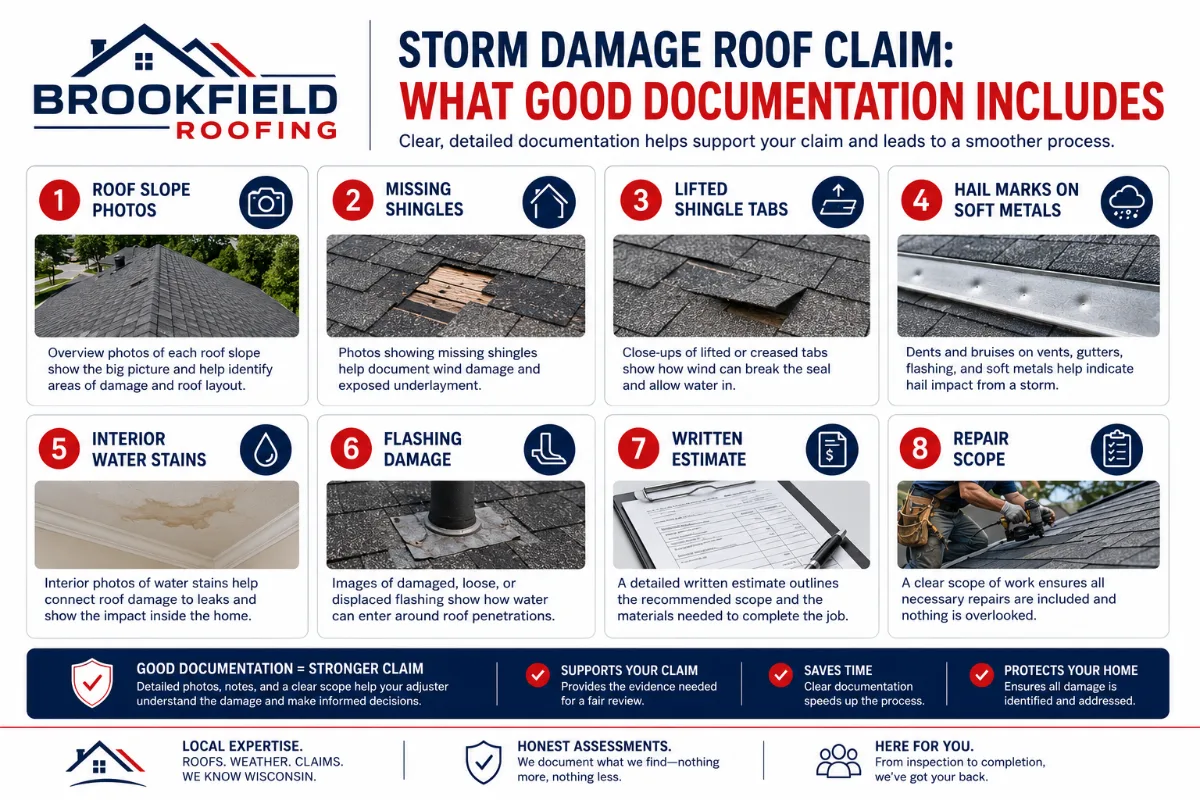 Insurance Claim Roofer in Brookfield WI