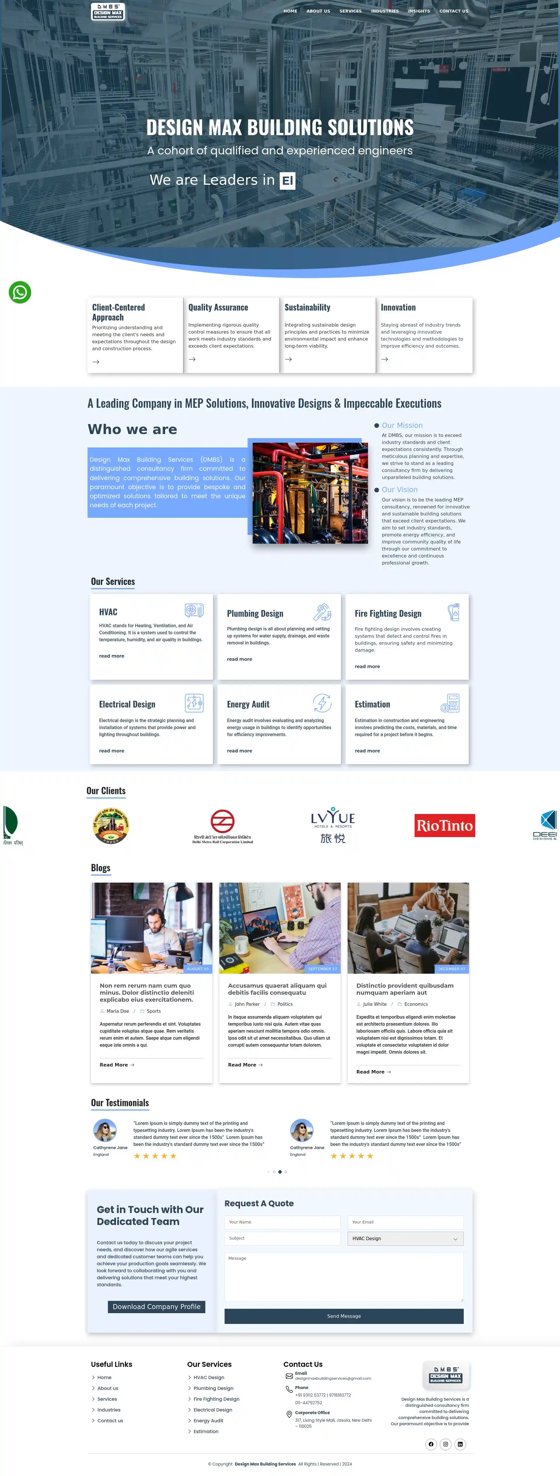Website Screenshot 2
