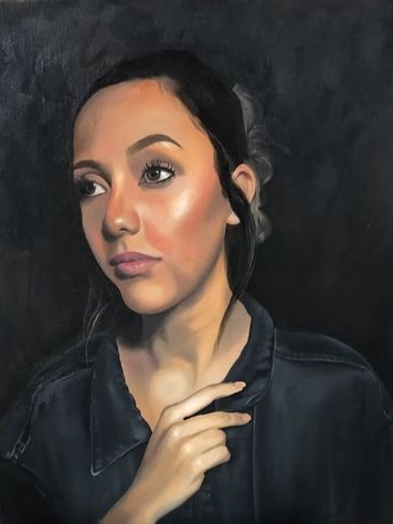 Portrait in shadow
