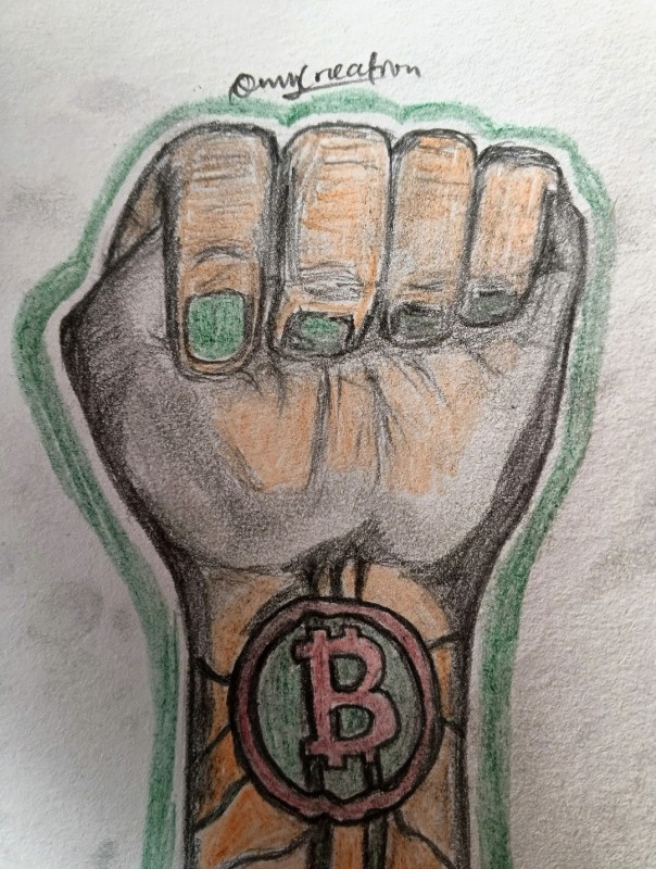 Bitcoin fist #001