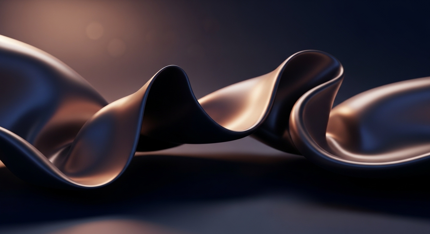 Abstract Liquid Silk