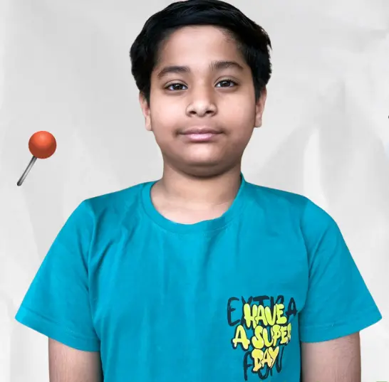 Portrait of Aarav Sharma, Class XII topper