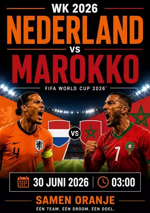 WK Nederland - Marokko | City Bioscoop Kampen