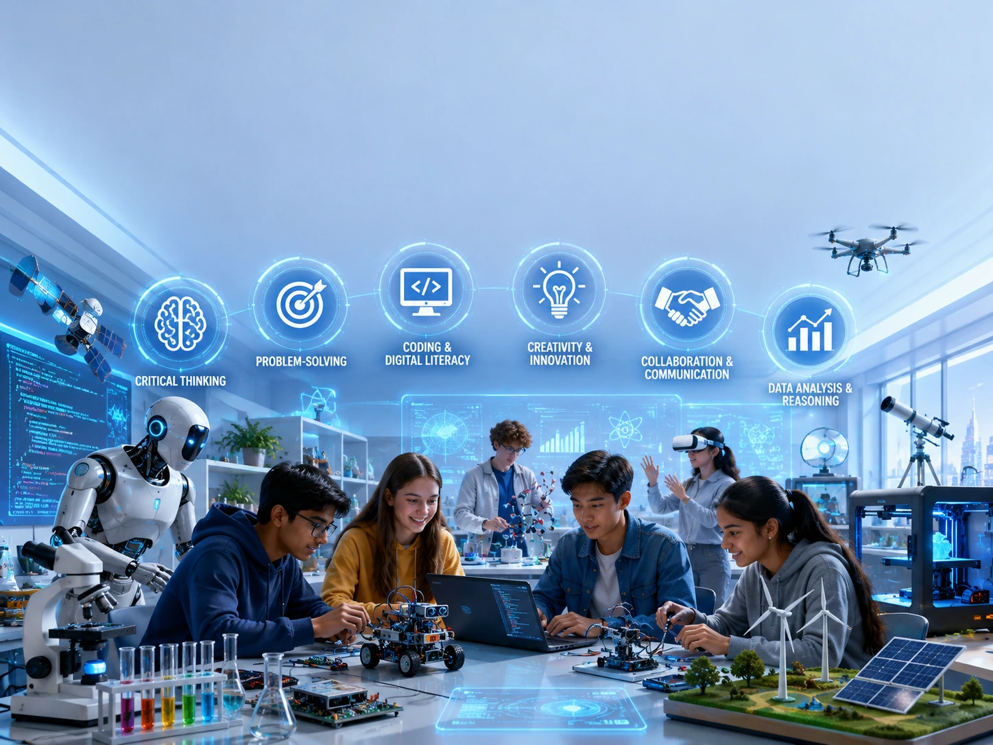 Empowering Students with Future-Ready STEM Skills for Success in Science, Technology, Engineering & Mathematics