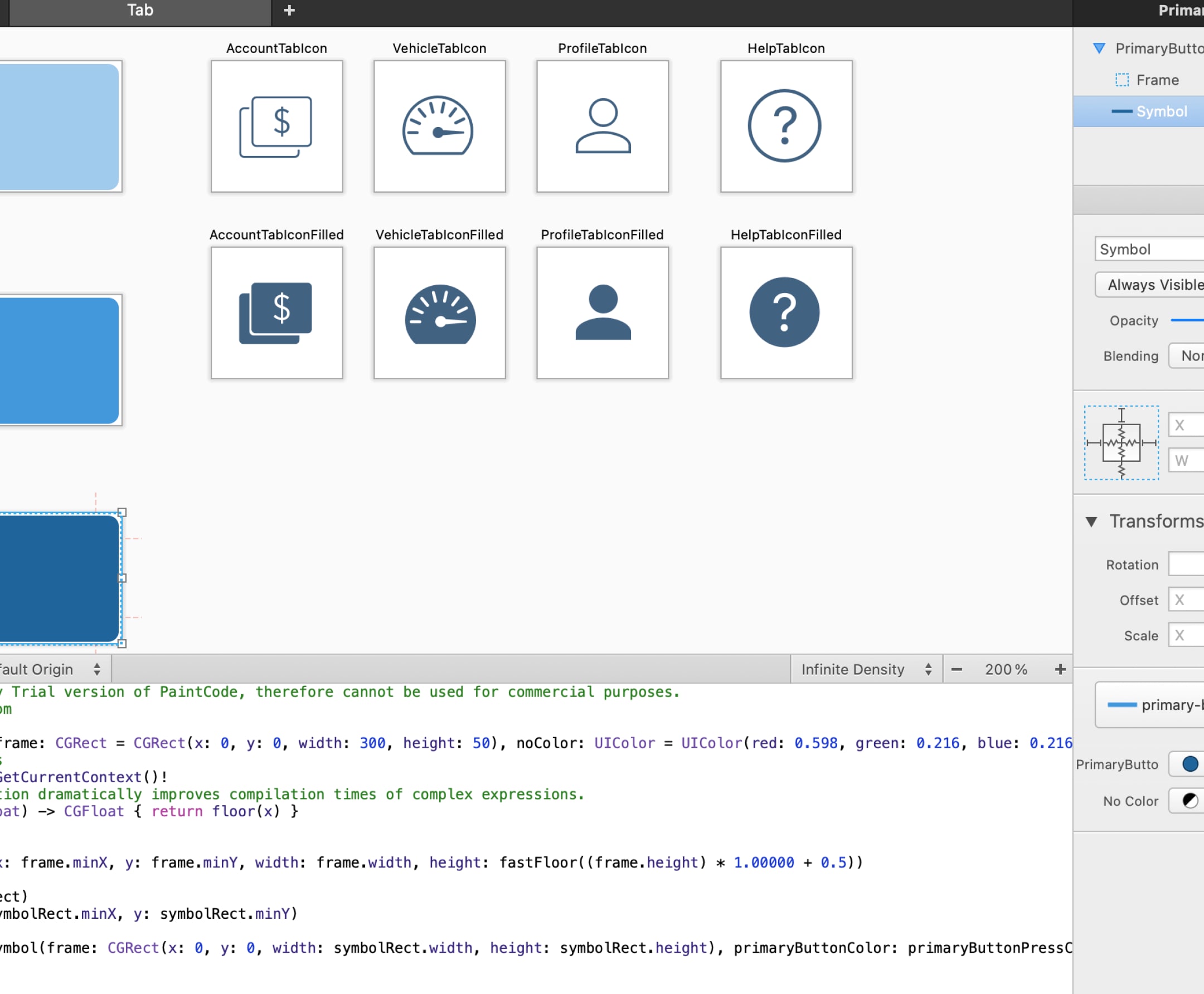 Wireframes of MyAccount