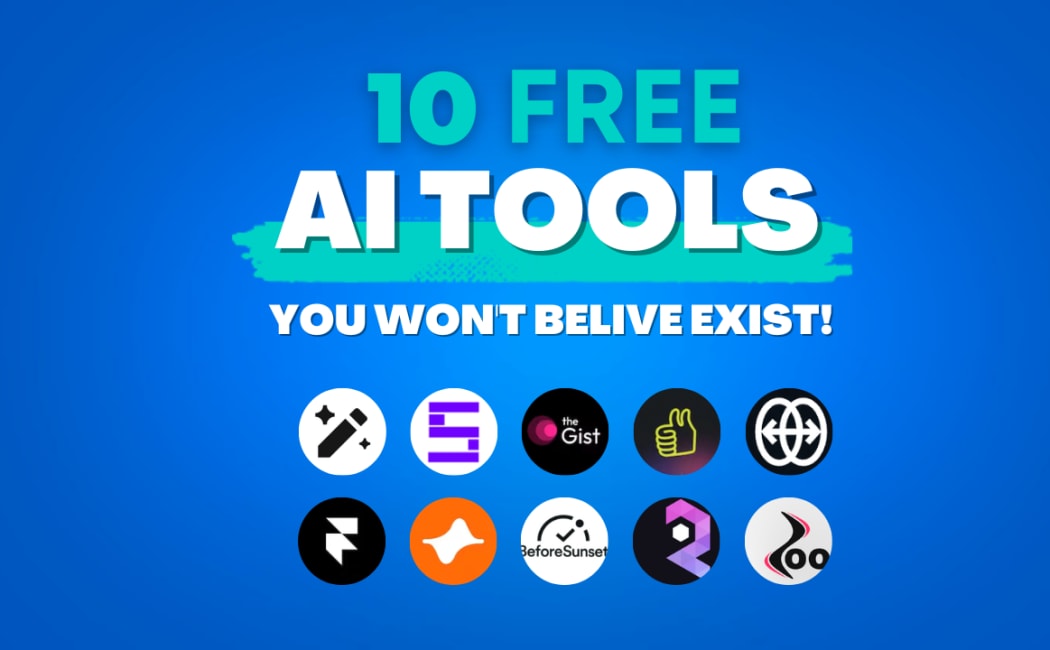 Top Free AI Tools You Can Start Using Today