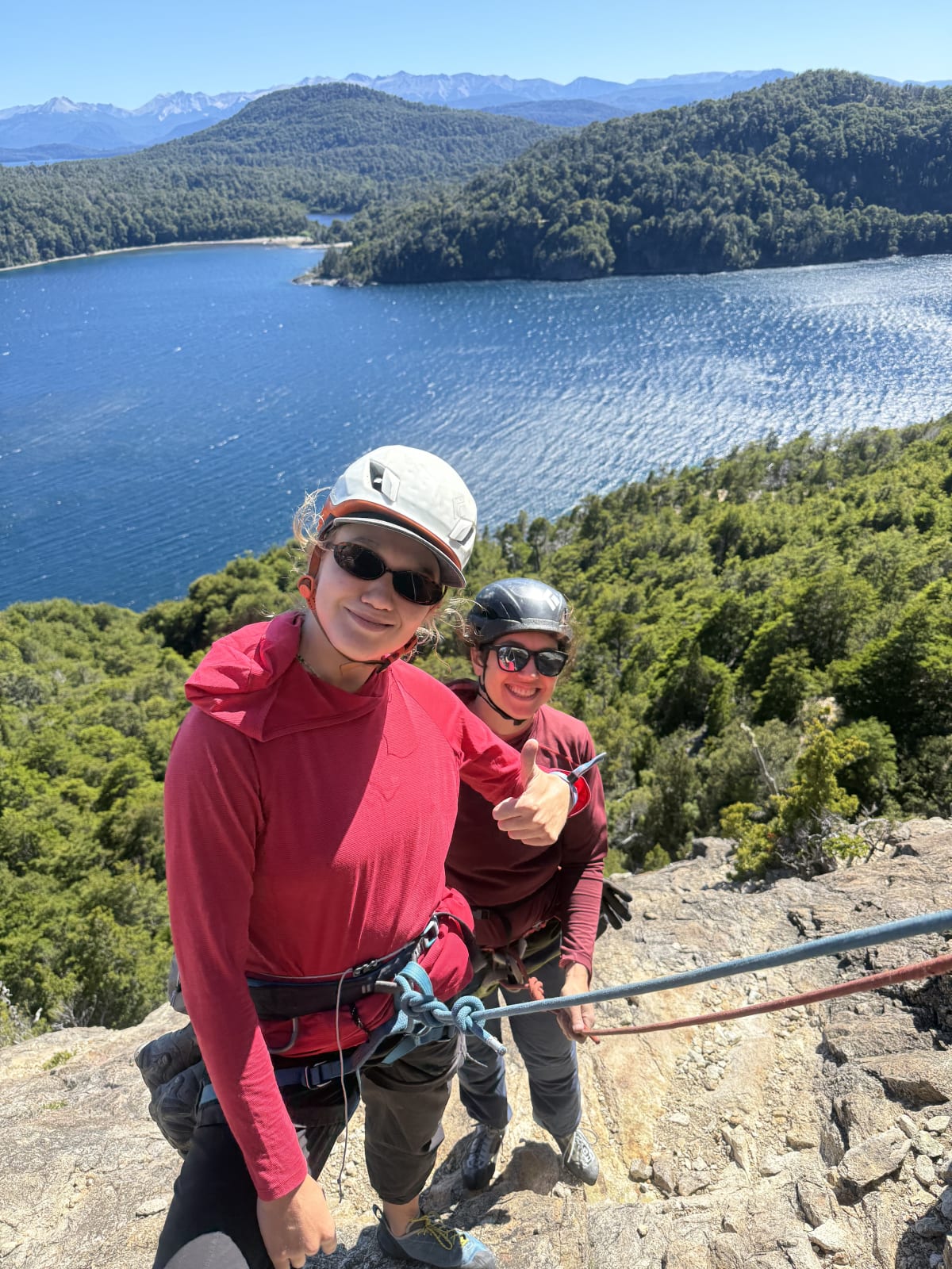 Multi-Pitch Climbing in Bariloche
