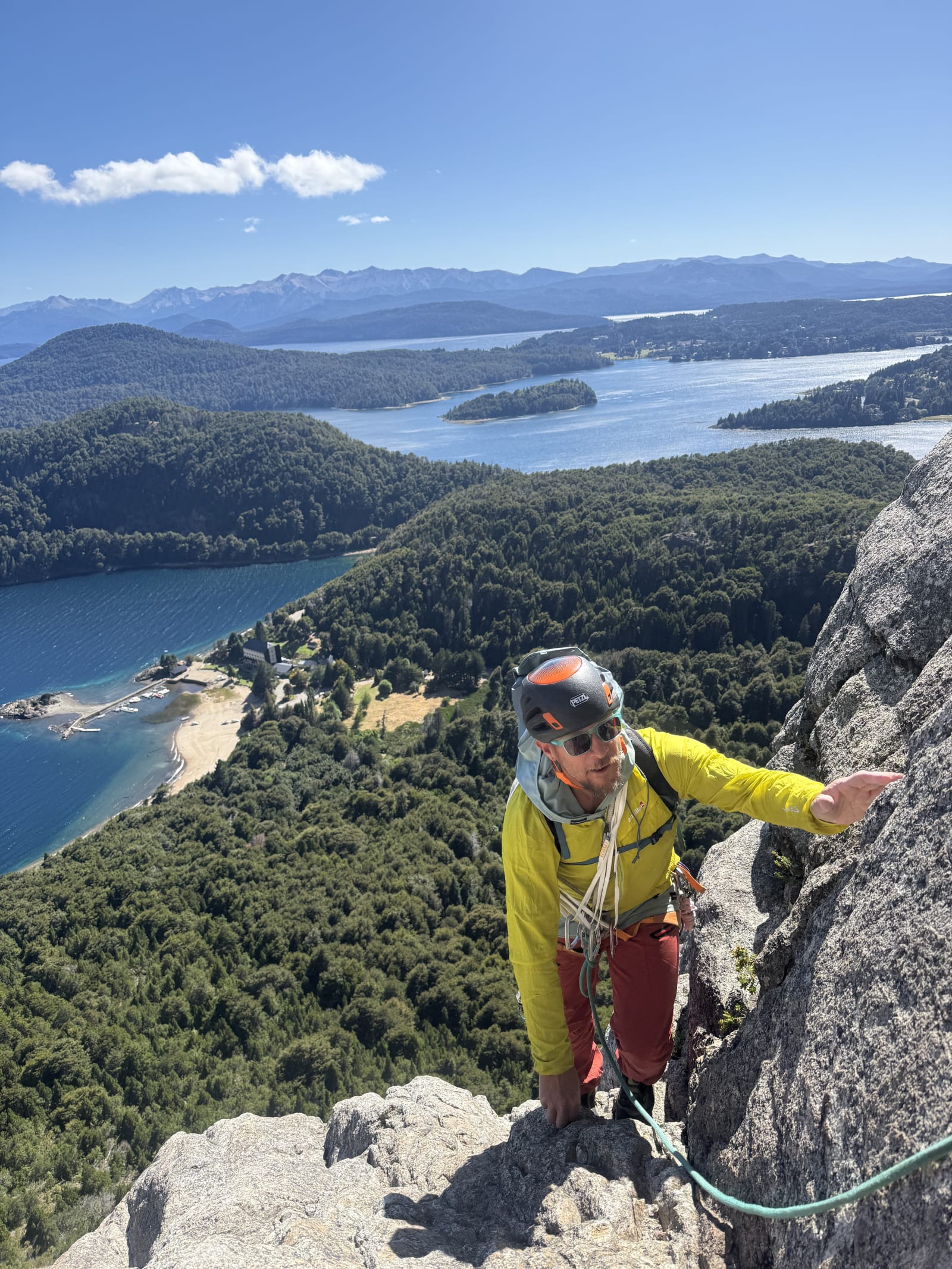 Multi-Pitch Climbing in Bariloche