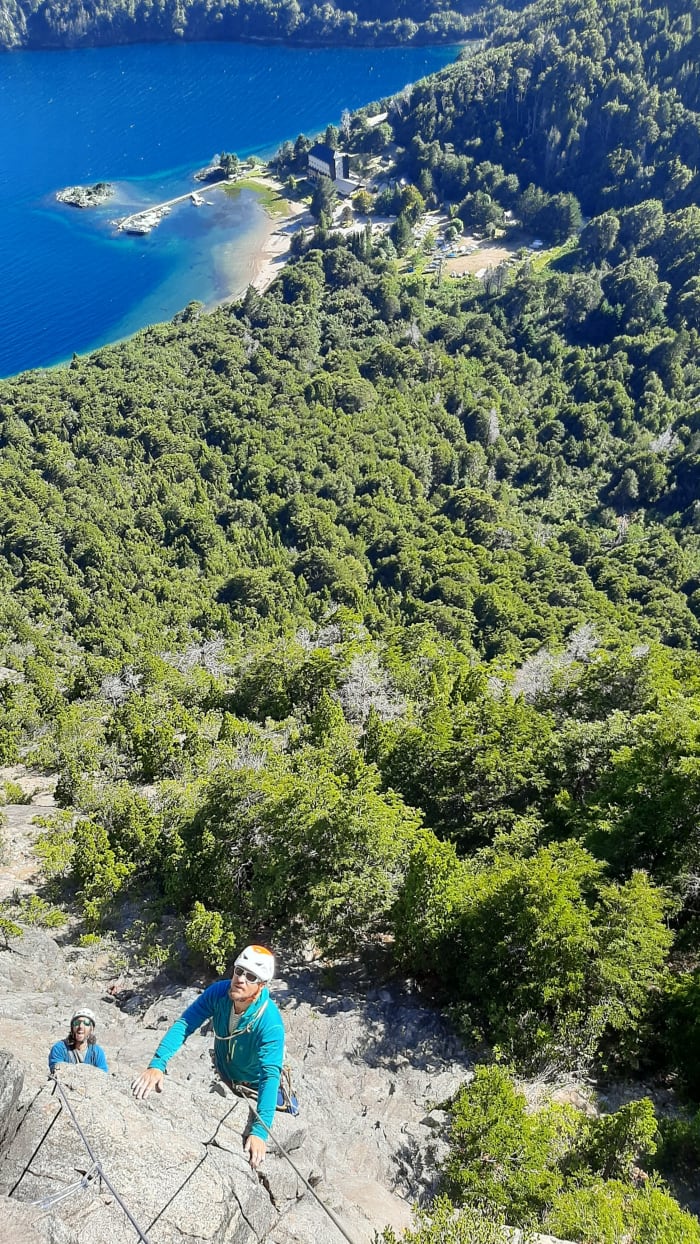 Multi-Pitch Climbing in Bariloche