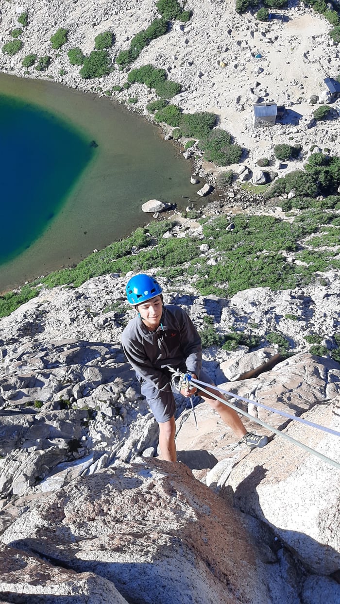 Multi-Pitch Climbing in Bariloche