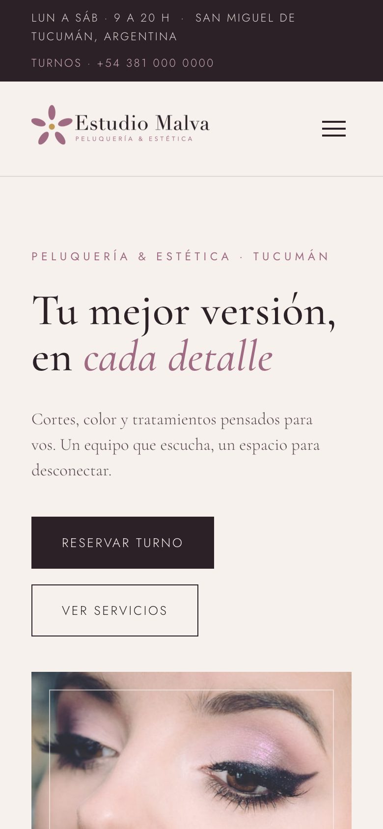 Peluquería & Estética móvil