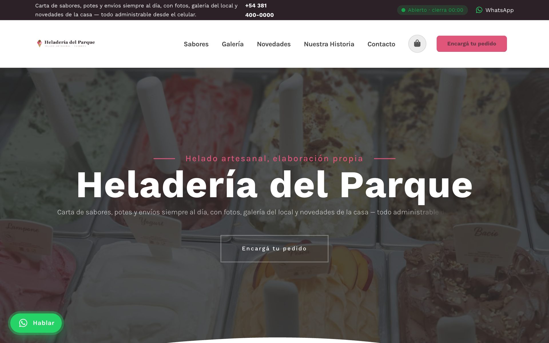Heladería Artesanal