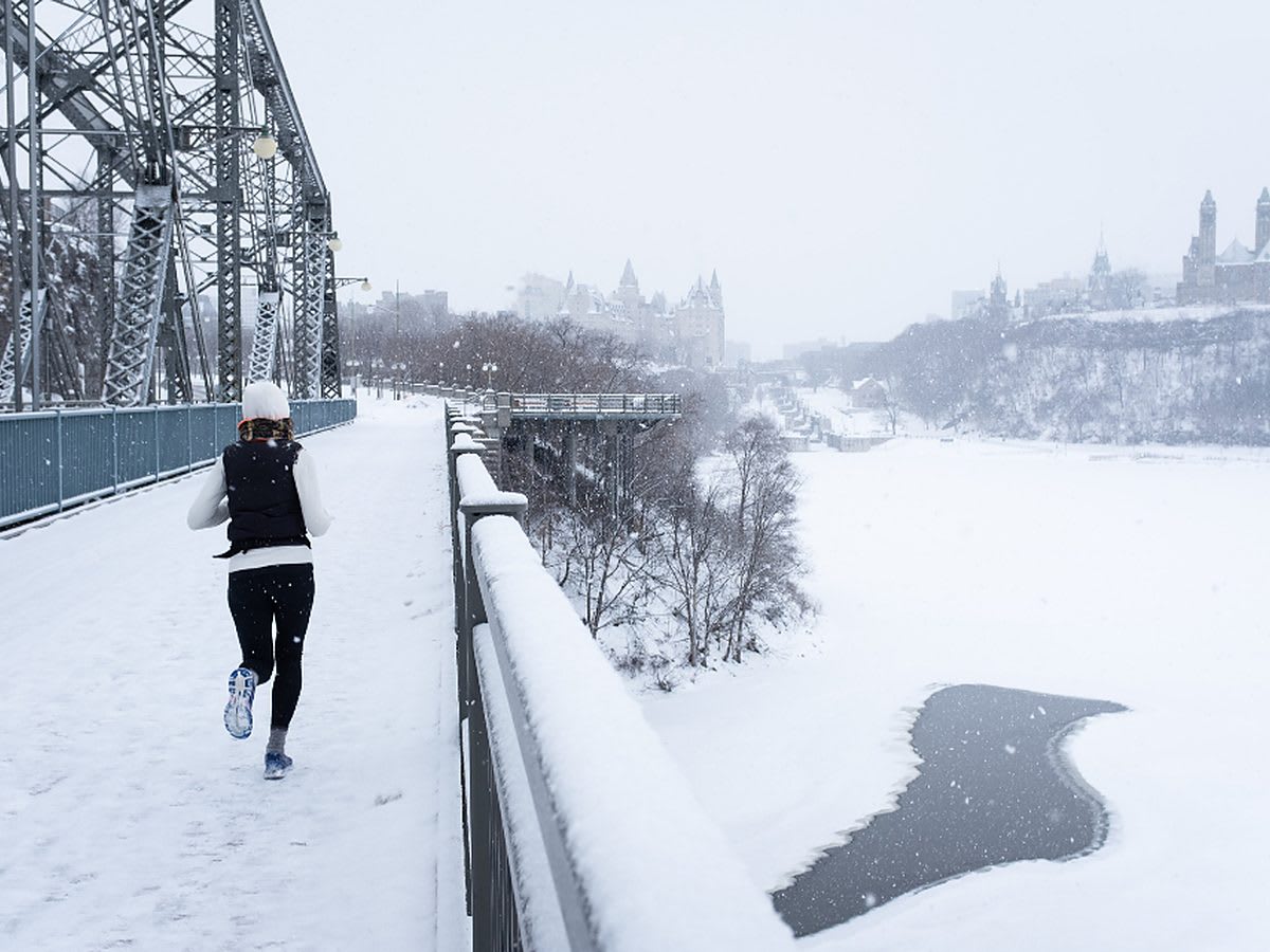 100 días corriendo en invierno