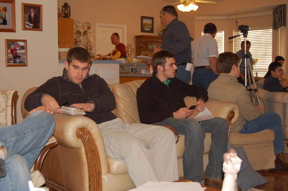 Attendees had fill-in-the-blank handouts that went along with the session topics.
