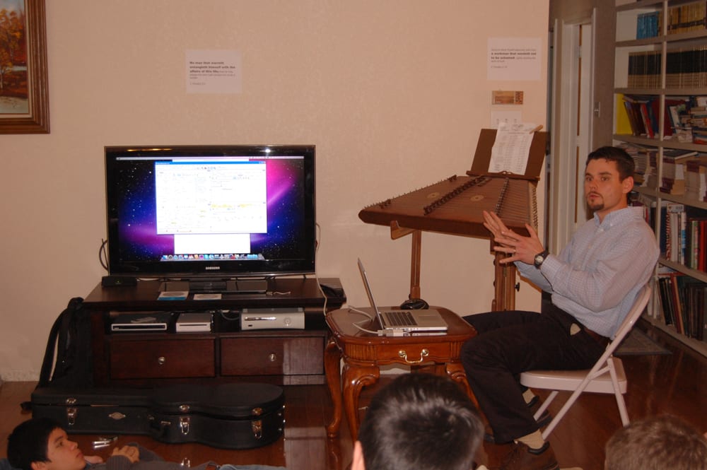 The last session included an onscreen demonstration on how to study the Bible using SwordSearcher Bible Software.
