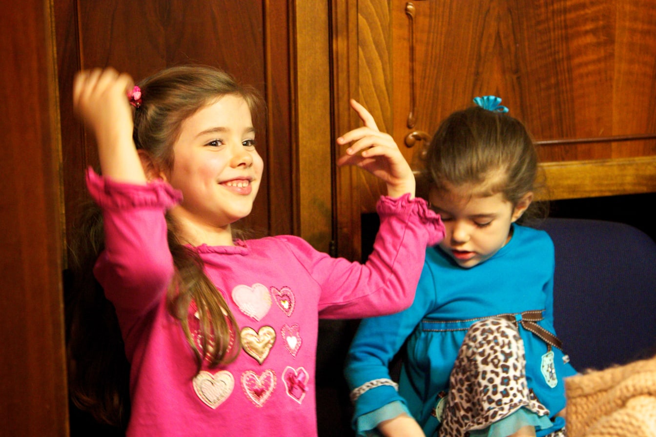 We&rsquo;ve also begun bringing Abby and Beka. They love coming to English Club with Dad, coloring on the white board, playing with the other kids (after the meeting) and of course eating cookies during the fellowship time.