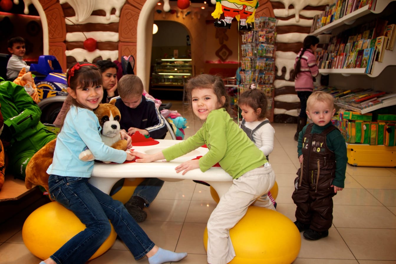 Fun at the Lego table!