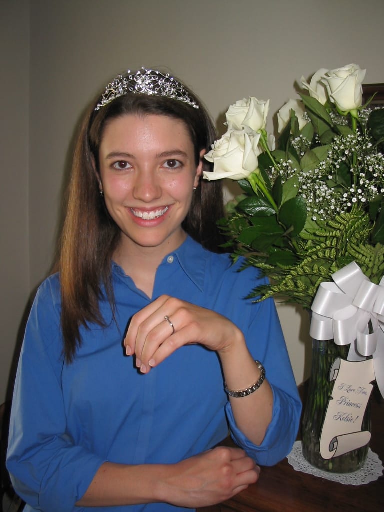 She said yes!