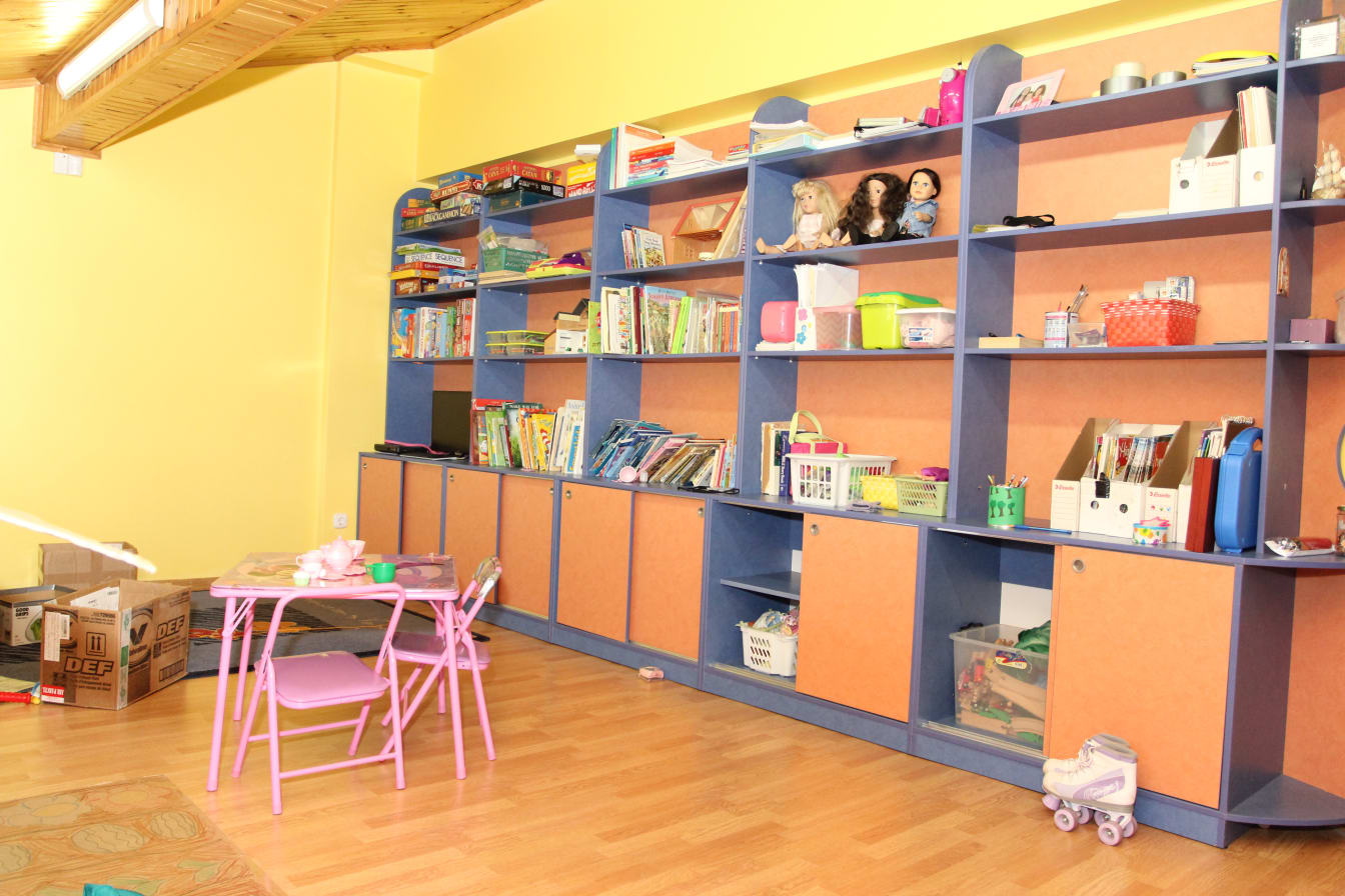 Now the kids actually have a place to put away their toys. :)