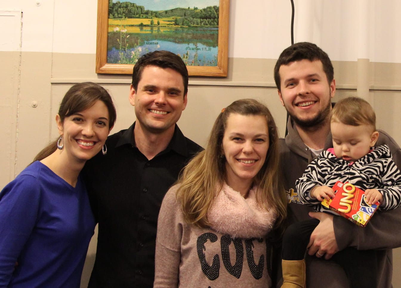 It’s a great encouragement to see young families train up their children to follow the Lord.