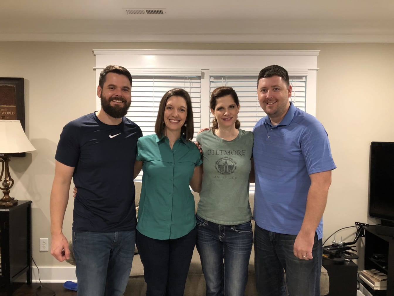Catching up with Mindy and Ryan Atkinson. Thanks for hosting us guys!