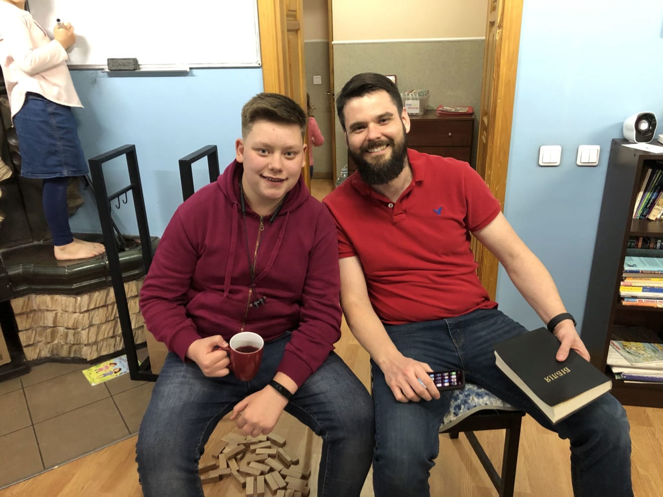 Matviy is one of the young men in our teen group.