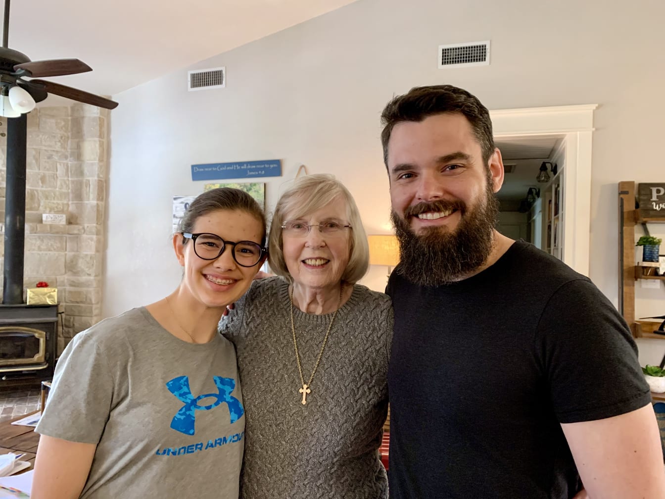 We’re grateful we got to see my Mom’s mother, our Grandma Judy.