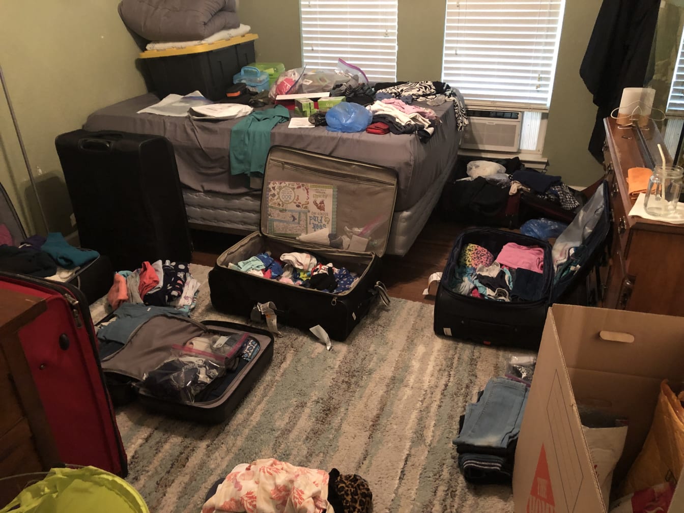 A huge part of missionary travel is dealing with stuff, stuff, and MORE stuff!