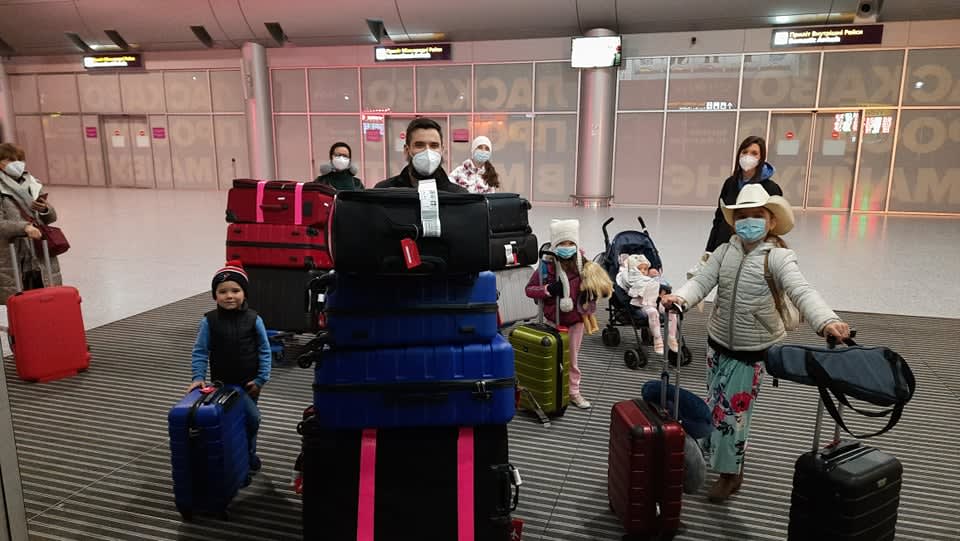 Strolling into Lviv’s international terminal after 1am in the morning! 🥱