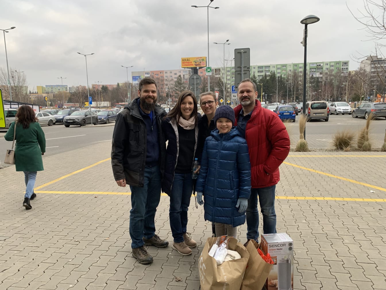 Andrej and his wife Sylvia devoted several hours of their day to take us shopping for clothes, new cell phone cards, and a nice Slovakian lunch. We really enjoyed getting to know them!