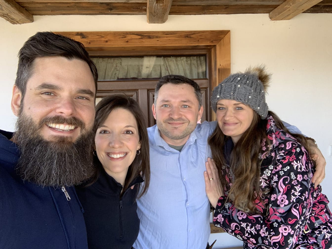 Samuel and his wife Jana were our hosts at the ranch. They were always so joyful and encouraging! Thanks to their hospitality, our family had a clean, warm place to stay from our first day in Slovakia.