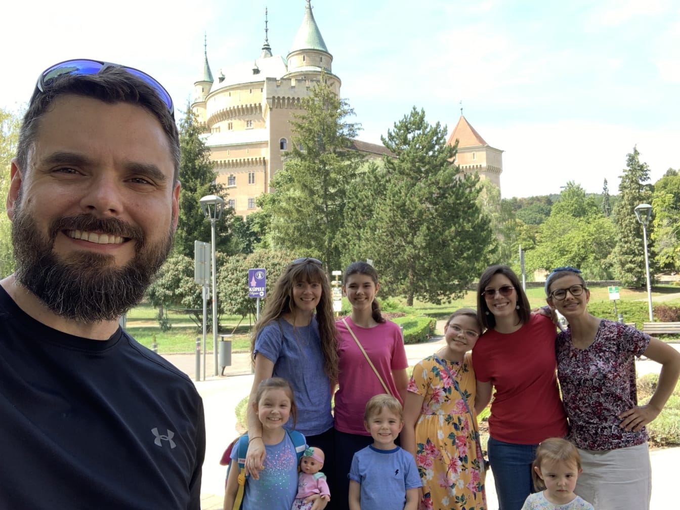 Her visit was a good excuse to get out and see some sights, including our second tour of Slovakia’s beautiful Castle of Spirits.