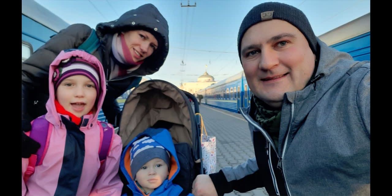 Mission accomplished. 🎉 Natallia, Serhii and their children were reunited for several days in Odessa! 🥰