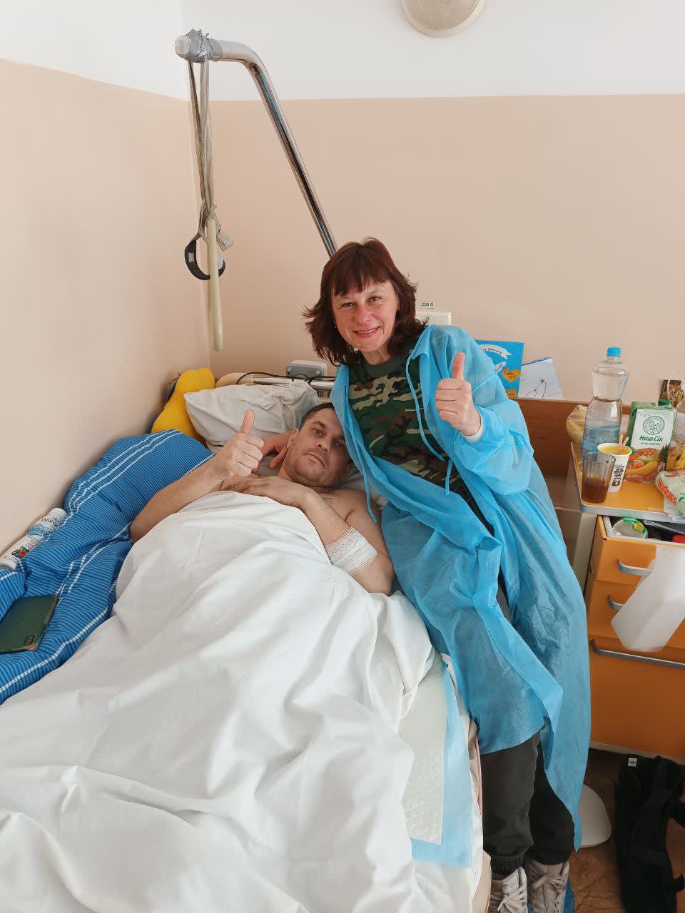 It’s hard when they are wounded, but Milena’s is a face they are always glad to see. 🥰