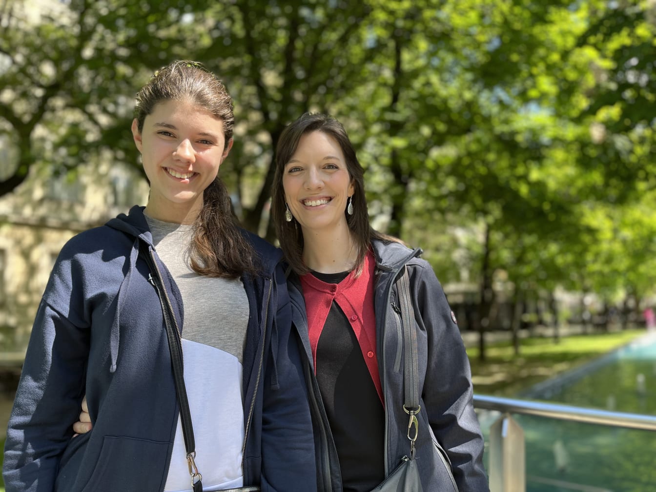 Recently, we took Rebekah to the US Embassy in Bratislava to get her a new passport. We had a fun day together!
