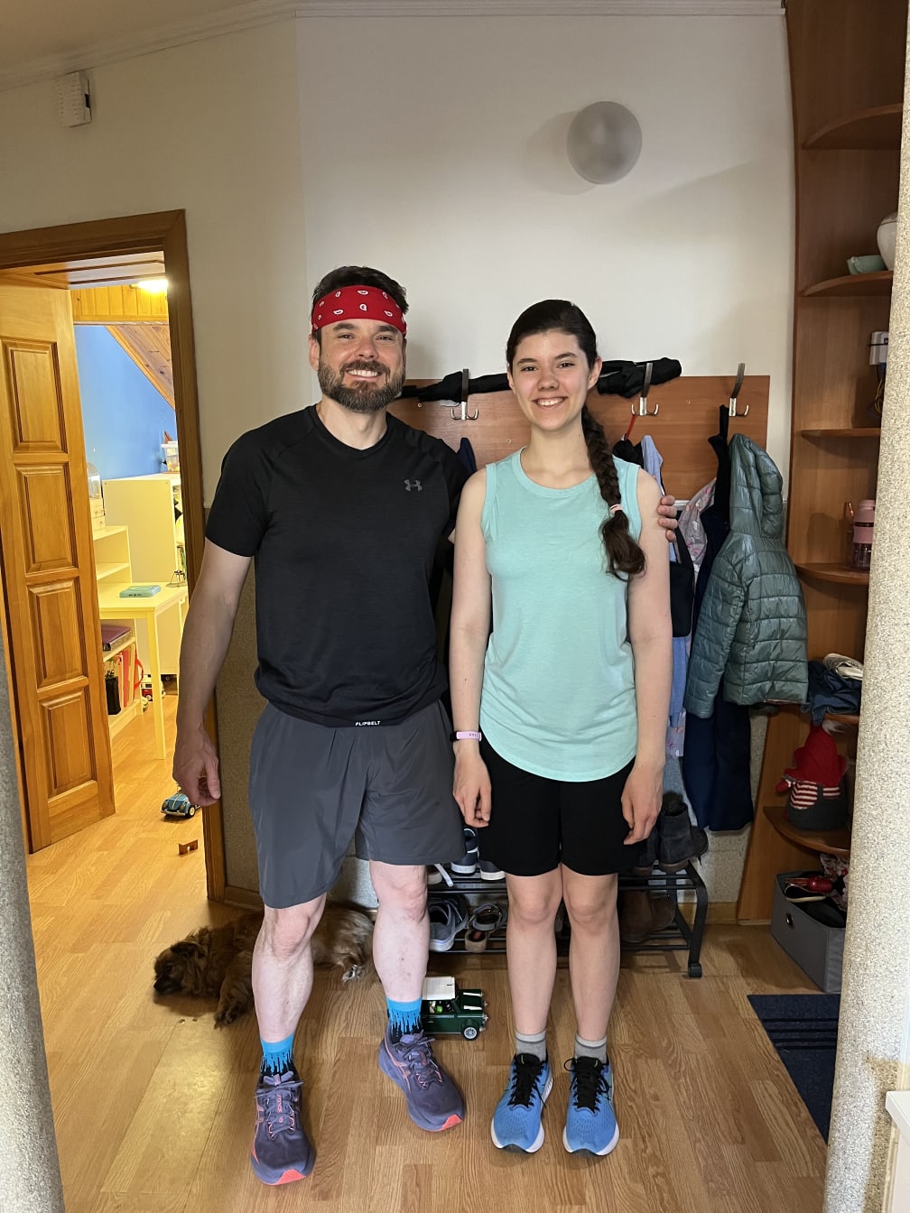 Father-daughter time takes on a new look ;)